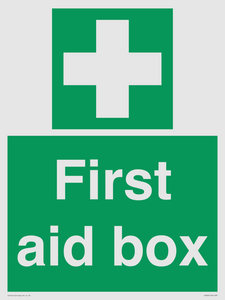 first aid box